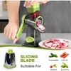 Struhadlo na sýr s kličkou, Kráječ na zeleninu se 3 Náhled obrázku produktu 5