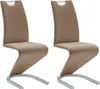 Esszimmerstuhl >Pupik I< (2er Set) in Cappuccino aus Produktbild-Vorschau 2