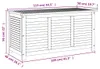 vidaXL Zahradní box s větracími otvory 113x50x56 cm z Náhled obrázku produktu 8