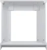 A white fireplace surround frame is shown against a white background. Produktbild-Vorschau