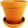 SPANG Blumentopf Ton Ø12cm konisch natur Produktbild-Vorschau 3