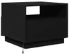Mesa de centro con luces LED, color negro, 50x49x40 cm Vista previa de la imagen del producto 5