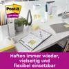 Post-it® Super Sticky Z-Notes Gelb Haftnotizen 76x76mm 12 Produktbild-Vorschau 12