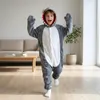 Piżama Onesie Kigurumi Kostium Przebranie Ciemno Niebieski Podgląd zdjęcia produktu 3