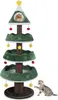 COSTWAY 179cm Kratzbaum Weihnachten, Katzenbaum mit 3 Produktbild-Vorschau 9