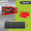 botle® Werkzeugwand Lochwand aus Kunststoff, Stapelboxen + Produktbild-Vorschau 3