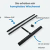 Sanova Luxury Shower Squeegee - Stainless - Black - Produktbild-Vorschau 8
