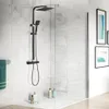 Auralum Regendusche Schwarz, Messing Duschsystem mit Produktbild-Vorschau 3