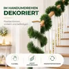 Ghirlanda natalizia verde 10 metri - ghirlanda decorativa Anteprima dell’immagine prodotto 7