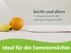 franknatur Sommerdecke 155x220 Bettdecke Sommer Füllung 80% Produktbild-Vorschau 5
