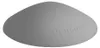 Odbojnik Drzwiowy Plastikowy Fi 40Mm , H 10Mm Brązowy - Hs Produktbild-Vorschau 2