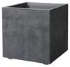 Deroma Pflanztopf Millenium Kunststoff anthrazit 39 x 39 cm Produktbild-Vorschau 1