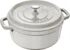 STAUB LA COCOTTE Cast iron pot round 3.8 ltr  truffle Voir les images du produit 1