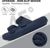 ASKSA Uni Hausschuhe Super Weich Sandalen mit Schnalle Produktbild-Vorschau 2