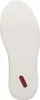 The sole of a white shoe with a red logo. Produktbild-Vorschau