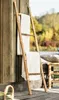 Leiter aus Bambus, 115cm hoch, Handtuchhalter, Produktbild-Vorschau 1
