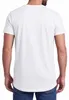 Mivaro Herren T-Shirt extra lang Weiß XXL - Longshirt aus Produktbild-Vorschau 5