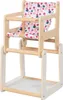 Goki Chaise de poupée en bois avec table 2en1 Voir les images du produit 1