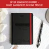 Taschenkalender 2027 A6 Schwarz - 1 Woche 2 Produktbild-Vorschau 4
