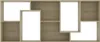 vidaXL Regał dąb sonoma 67x24x161 cm Materiał Podgląd zdjęcia produktu 15
