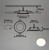 Briloner Gima 3er Set LED Einbaustrahler 230V, Produktbild-Vorschau 5