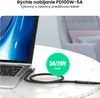 AdroitGoods Predlžovací kábel Usb-C pod uhlom - 10Gbps - Náhľad obrázku produktu 6