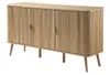 CALICOSY -  Sideboard mit 3 Türen in Eichenoptik und Produktbild-Vorschau 3