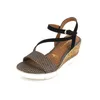 Tamaris Sandalette Schwarz Combi Textil Größe: 37 Normal Produktbild-Vorschau 25