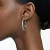 Swarovski Femmes Créoles Dextera Blanc 5389432 Voir les images du produit 7