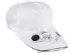 Solární kšiltovka s ventilátorem - bílá Náhled obrázku produktu 1