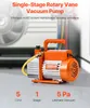 SucceBuy 5 CFM Vakuumpumpe, HVAC einstufiger Drehschieber, Produktbild-Vorschau 2