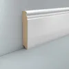 Sockelleiste Hamburger Profil 19 x 115 Weiß MDF foliert RAL Produktbild-Vorschau 4