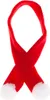 A red Christmas-themed bottle accessory with white pom-poms. Náhled obrázku produktu