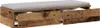 Bedlades met lade Oudhout 80 x 36,5 x 16,5 cm Bewerkt hout Productafbeelding-voorbeeld 2