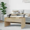 vidaXL Konferenčný stolík Sonoma Dub 80x50,5x41,5 cm Náhľad obrázku produktu 2