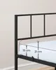 VASAGLE Kovová postel 160 x 200 cm, stabilní rám postele s Náhled obrázku produktu 5