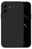 A black smartphone case is shown from the back, with the phone's screen visible on the right side. Produktbild-Vorschau