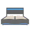 Flieks letto imbottito idraulico 140x200cm con USB e Anteprima dell’immagine prodotto 10