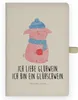 Mr. & Mrs. Panda notizbuch Schwein Glühwein - Transparent - Produktbild-Vorschau 1