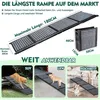 Hunderampe faltbar 180x50cm Aluminium rutschfest bis 129kg Produktbild-Vorschau 5