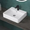 doporro Lavabo da Appoggio Lavandino Sospeso Bagno Anteprima dell’immagine prodotto 1