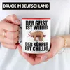 Trendation - Lustige Tasse mit Spruch Faultier Mitarbeiter Produktbild-Vorschau 2