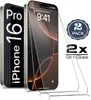 2X Für iPhone 16 Pro ( 6.3" ) - Panzerglas Glasfolie Produktbild-Vorschau 1