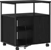 Kabinet s nabíjacou stanicou Čierny dub 61 x 46 x 67 cm Náhľad obrázku produktu 1