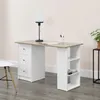 Binnen- en buitentafel Claude - Met 3 lades - 120x49x72 cm Productafbeelding-voorbeeld 7