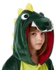 Onesie Kigurumi Pyjama Kostüm für Kinder Dinosaurier 104 Produktbild-Vorschau 4