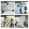 Laser lignes croisées vert 16 lignes 4 x 360° Niveau à Voir les images du produit 10