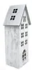 Holz LED Haus weiß silber 12 x 31cm Produktbild-Vorschau 6