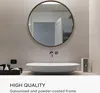 Elegance by Casa Chic - Zlaté kovové nástenné zrkadlo - Náhľad obrázku produktu 4