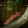 Rostiges Eichhörnchen zum Schraube in Holz, Gartenstecker Produktbild-Vorschau 5
